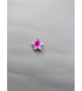 1 Adet, Renkli  Mandallı 3 cm Lotus Çiçeği Toka Kadın/Kız/Çocuk