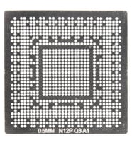 KALIP STENCİL N12P-Q3-A1 N12P-Q1-A1 N12E-GE-A1 N12E-GE2-A1 0,5 MM