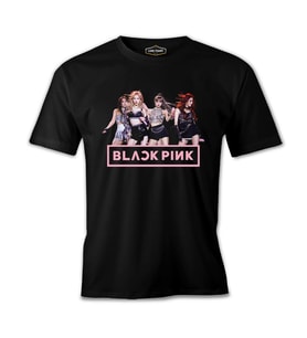 Black Pink - Stars Siyah Erkek Tshirt