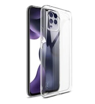 Xiaomi Mi 10 Lite Kılıf Lüx Şeffaf Silikon - Şeffaf