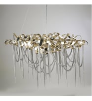 Vitale Knot Silver Avize 100x65 cm AY.VTPL-0139