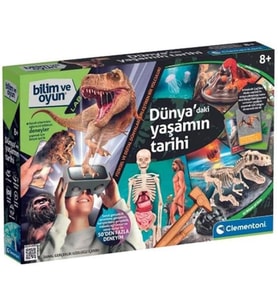 64839 Bilim Ve Oyun - Dünyadaki Yaşamın Tarihi (Krem)