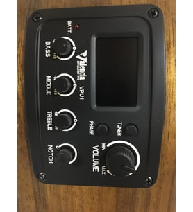 Valencia VC564CE Elektro Klasik Gitar Cutaway (Naturel)  Kesik Kasa - Ekolayzırlı - Parlak Cila