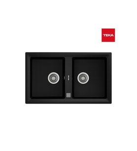 Teka Forsquare 790 Tg Black Granit Eviye (Siyah)