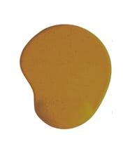 Oval Toprak Renkli Kum Desen Bilek Destekli Kaymaz Taban Bilgisayar Notebook Mouse Pad- Maus Ped