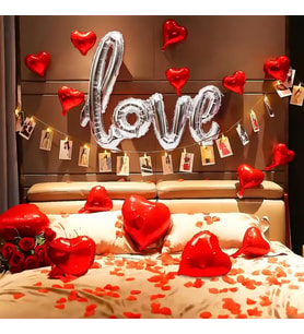 SEVGİLİLER GÜNÜNE ÖZEL BALON SET