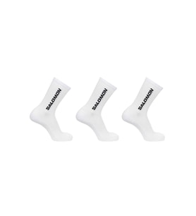 Salomon Everyday Crew 3-Pack Unisex Çorap LC2086000 (Beyaz)
