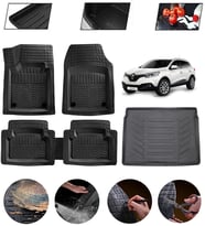 Renault Kadjar Uyumlu Paspas Araca Özel Bagaj Havuzu MBS Siyah