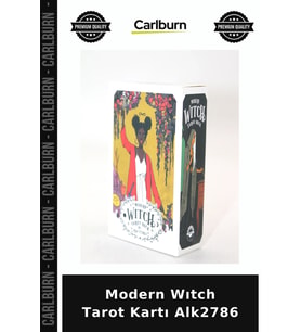 Özel Üretim Mistik Fal Kehanet Koleksiyon Modern Wıtch Tarot Kartı
