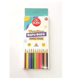 Bu-Bu Kuru Boya Woodfree Tüp 12 Li BuBu-Kur003