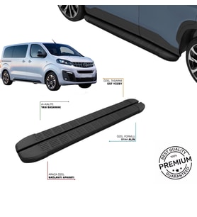 OPEL ZAFIRA LIFE ! UZUN ! ŞASE 2019 2020 2021 2022 2023 2024 2025 2026 SLN SİYAH YAN BASAMAK