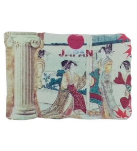 Japonya Temalı Sütun Magnet (Karışık)