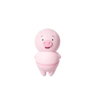 Sevimli Domuz Figür Dil Vibratör Pembe