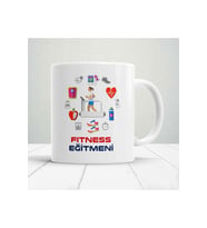 Kişiye Özel Fitnes Eğitmeni Baskılı Kupa