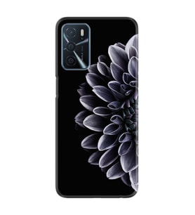 Oppo A16 Kılıf Silikon Desen Özel Seri Çiçekler 1639