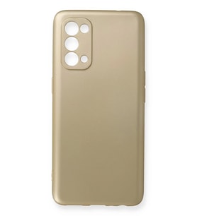 Newface Oppo Reno 5 Pro Kılıf First Silikon - Gold