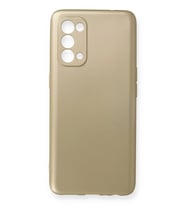Newface Oppo Reno 5 Pro Kılıf First Silikon - Gold
