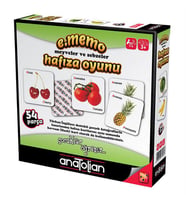 Anatolian Meyveler ve Sebzeler Hafıza Oyunu 7406