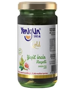 Yenigün Şekersiz Yeşil İncir Reçeli 290 gr