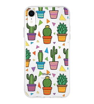 PrintiFy Apple  iPhone XR ile Uyumlu 1mm Slim Fit Water Color 4 Baskılı Şeffaf  Kılıf