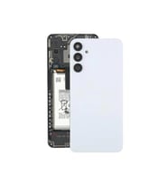 Samsung A15 4G Arka Kapak - Arka Pil Batarya Kapağı Kamera Lensl i- SM-A155 Uyumlu (Mavi)