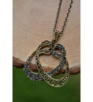 STONEAGE JEWELLERY Çift Vav Kadın Kolye