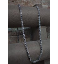 Gümüş 3,8 mm 65 cm arnavut boyun zinciri kolye
