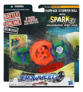 Beywheelz W-06 A Stomper Bull Battler - 37358-A1749 (Lisinya)