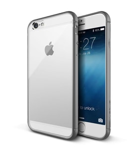 Verus iPhone 6 4.7 ile Uyumlu Case Crystal Mixx Series Kılıf Renk  Dark Silver