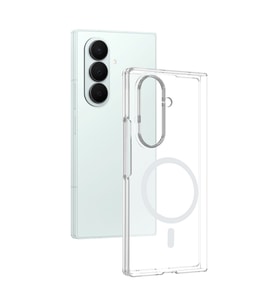 Samsung Galaxy Z Fold 6 Kılıf Kablosuz Şarj ve Magsafe Destekli SlimSafe Premium Sert PC Silikon Kapak