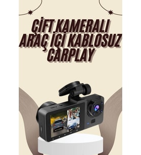3 Kameralı Araç İçi DVR Kayıt Cihazı