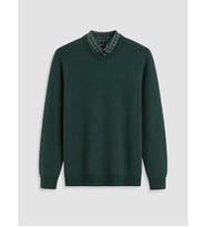 LCWAIKIKI Classic Yeşil Polo Yaka Erkek Triko Kazak