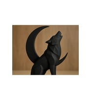 Uluyan Kurt Dekoru 15CM