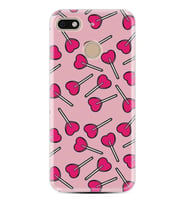 General Mobile GM8 Go GM9 GM20 Pro Plus Kılıf Desemli Silikon Heart Lollipop 1414
