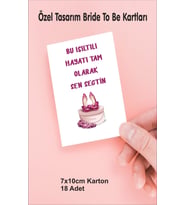 Hsn Bekarlıga Veda Bride To Be Kartları 18 Adet