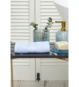 Daily Soft %100 Pamuk El Havlusu 30x50 Cm Buz Mavisi