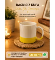Renk Detay Kişiye Özel Baskılı Kupa-3 Farklı Renk Seçeneği