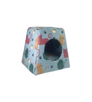 Pet Comfort Iglo Kedi Yatağı Kedi Eco Mint 37x37x3