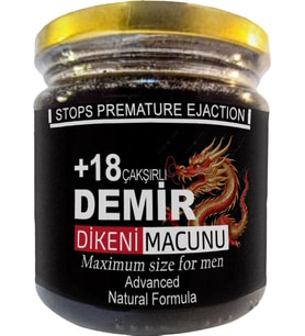 Çakşırlı Demir Dikeni Macunu Soğuk Erkeklere Özel 240 Gr Özel
