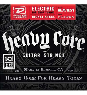 Jim Dunlop DHCN1254 Heavy Core Elektro Gitar Teli (12-54)
