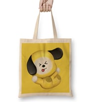 Bt21 Bts Kpop Cute Chimmy Jimin Bez Çanta Uzun Saplı