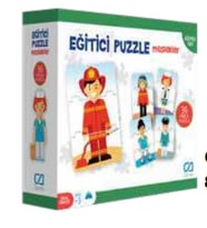 Eğitici Puzzle - Meslekler