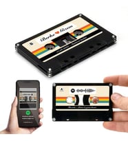 Kişiye Özel Spotify Ses İzi Nostaljik Kaset Biblo