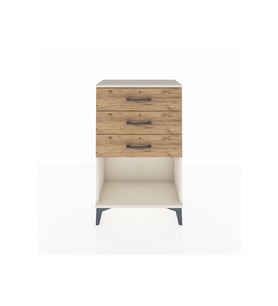 Arges Komodin 3 Çekmeceli 60x30x96 Aytaşı-Çam