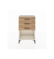 Arges Komodin 3 Çekmeceli 60x30x96 Aytaşı-Çam