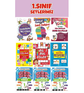 Ata 1.Sınıf 2.Dönem Eğitim Seti (9 Kitap)