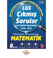 LGS 8. Sınıf Çıkmış Sorular Matematik + Telefon Standı