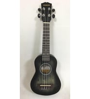 Cremonia AU-HO1A-21BK Soprano Ukulele  21 İnç Mat Siyah