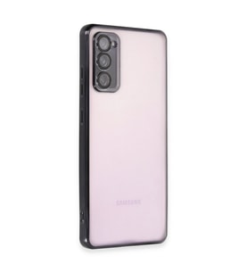 Samsung Galaxy S20 Fe Kılıf Kamera Korumalı Lensli Silikon - Siyah