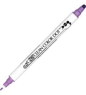 ZIG CLEAN COLOR ÇİFT UÇLU DOT KALEM TC-6100 081 HYACINTH